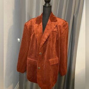 145. Future Collective Womens Corduroy Coat, NWT, Size 1X